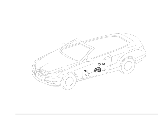 2105404381 - Electrical Equipment and Instruments: Receptacle Housing for Mercedes-Benz Image image