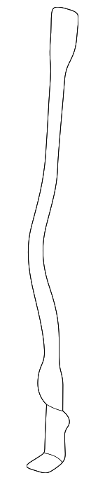 3B0805489D - Body: Radius Rod for Volkswagen: Passat Image