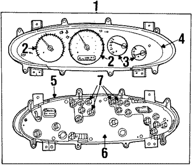 5010328AA - Body: Gauge for Mopar Image