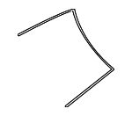 8451182Z01 - Body: Reveal Molding for Suzuki Image