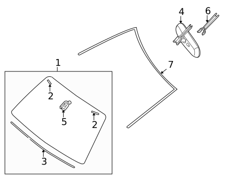 Reveal Moldings for 2009 Suzuki Equator #0
