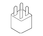 RLY2 - Electrical: Motorcraftâ„¢ Relay for Ford: Edge, Escape, Expedition, Explorer, F-150, F-250 Super Duty, F-350 Super Duty, F-450 Super Duty, Five Hundred, Flex, Fusion, Mustang, Police Interceptor Sedan, Police Interceptor Utility, Police Responder Hybrid, Ranger, Special Service Police Sedan, SSV Plug-In Hybrid, Taurus | Lincoln: MKS, MKT, MKX, MKZ, Navigator, Zephyr | Mercury: Mariner, Milan, Montego Image