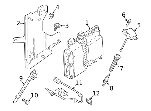 Sensors for 2018 Lincoln MKZ #0