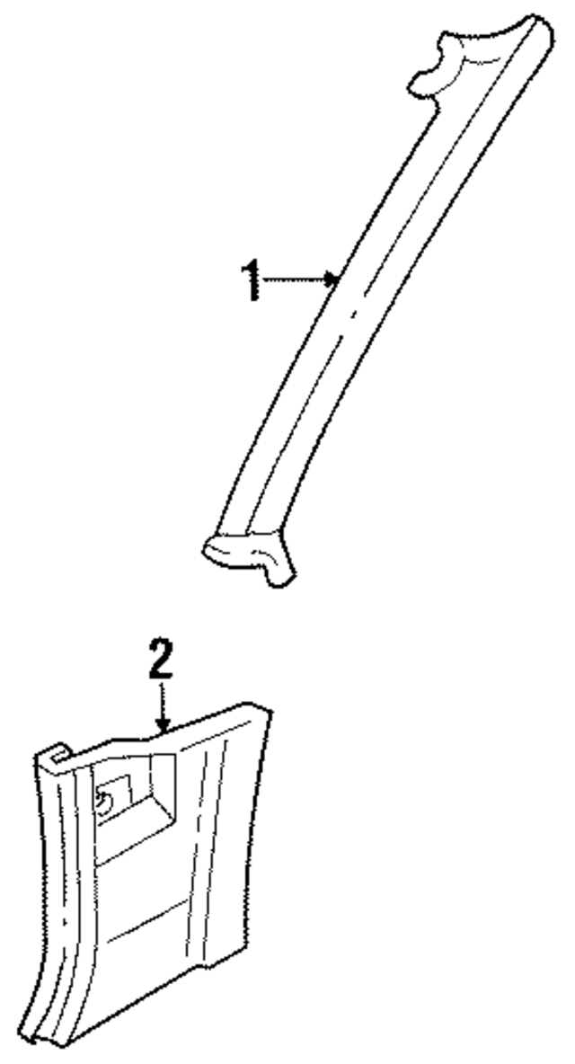 6690060A01 - : Cowl Trim for Nissan Image