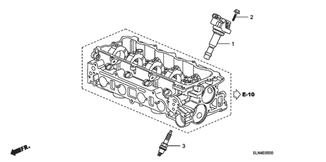 Plug Top Coil - Spark Plug for 2007 Honda Fit #0