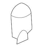 34351657921 - Body: Cargo Lamp Bulb for Honda: Accord, Accord Crosstour, Civic, CR-V, Crosstour, Fit, HR-V, Insight, Odyssey, Pilot, Prelude, Ridgeline, S2000 Image