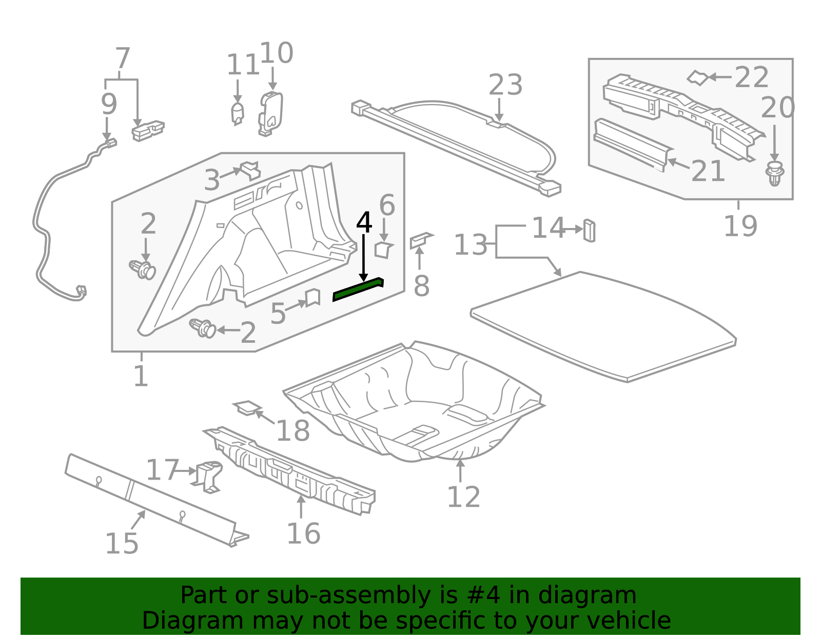 2017-2022 Honda CR-V Partition 84619-TLA-A01 | OEM Parts Online