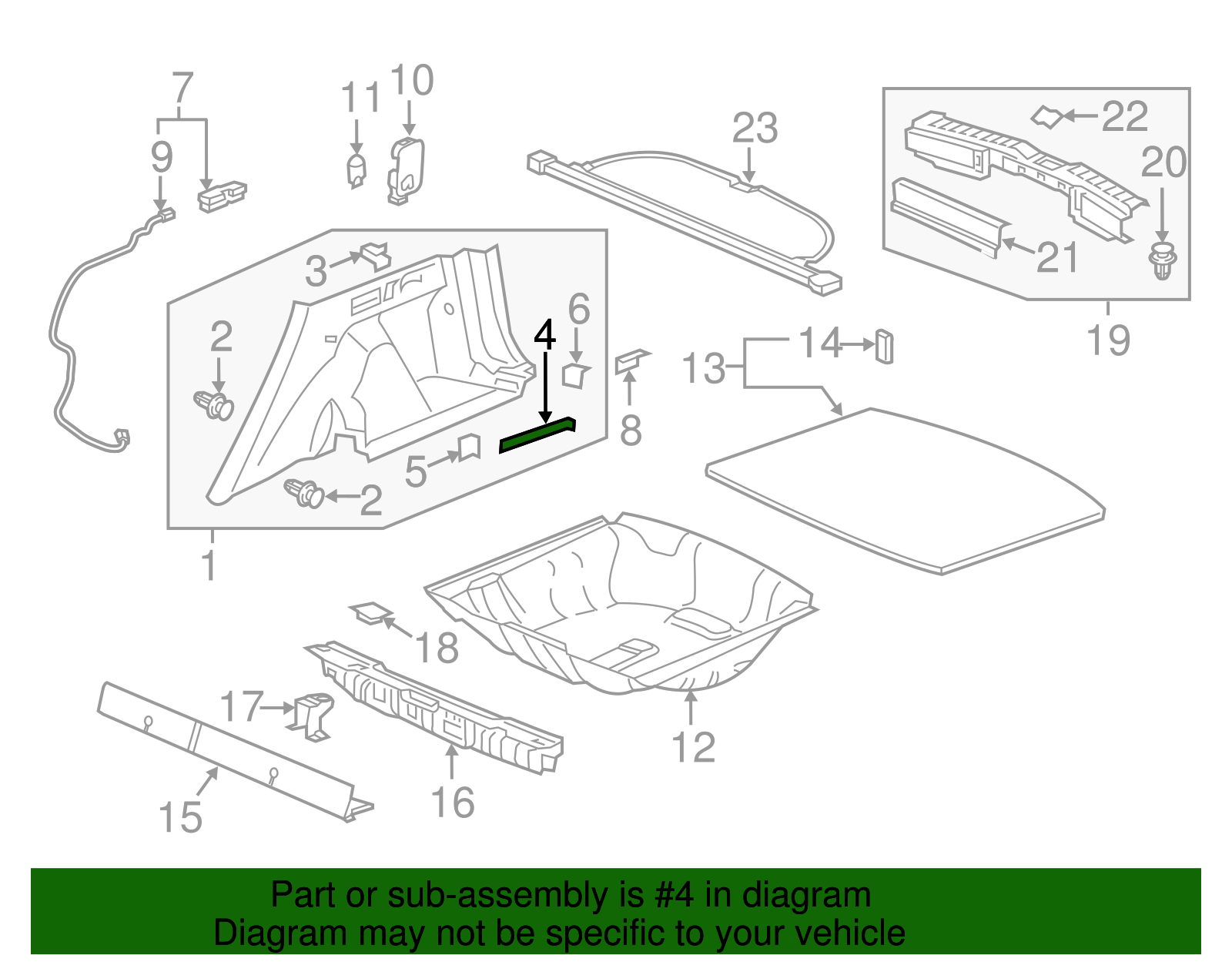 84619-TLA-A01 - Partition 2017-2022 Honda CR-V | Honda Parts Online