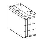 31500SR1100M - Electrical: Battery for Honda: Accord, Civic, Civic del Sol, Clarity, CR-V, Crosstour, Element, HR-V Image