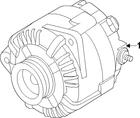 Alternator for 2022 Nissan Maxima #1