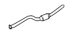 18307599484 - Exhaust: Converter &amp; Pipe for BMW: Z4 Image