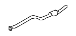 18307599483 - Exhaust: Converter &amp; Pipe for BMW: Z4 Image