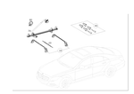 19859609 - Roof Carrier Systems: Section Covering for Mercedes-Benz Image