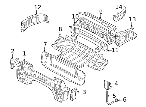 Stowage Compartment for 2001 Audi TT Quattro #0