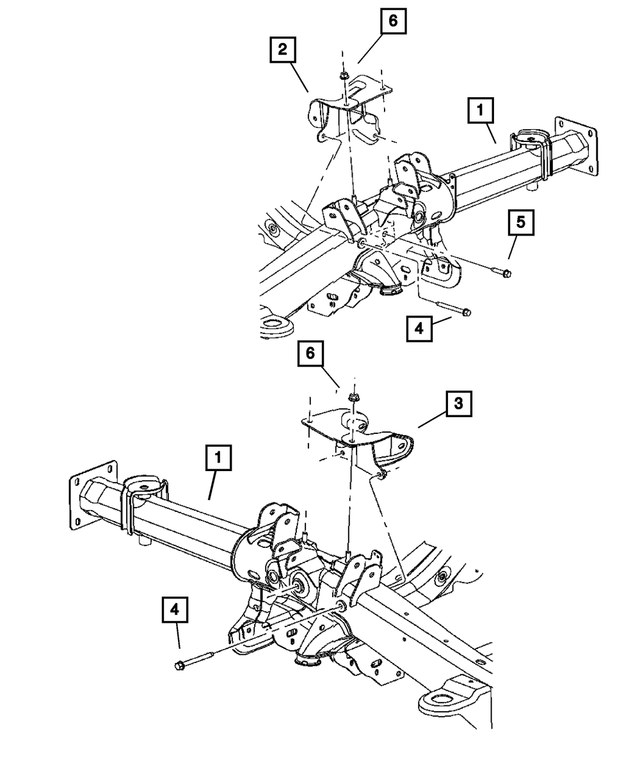 52005006AD - Engine Mounting: Engine Mount Bracket, Right for Mopar Image