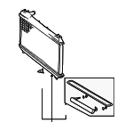 164000A210 - Cooling System: Radiator Assembly for Toyota: Sienna Image
