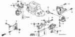90167S5A010 - Body/Air Conditioning: BOLT, FLANGE (12X88) for Honda Image