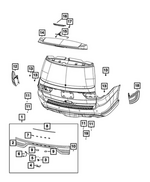 68639139AA - Electrical: Nameplate for Mopar Image
