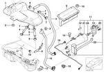 51711958025 - Fuel Supply: Plastic Nut for BMW Image