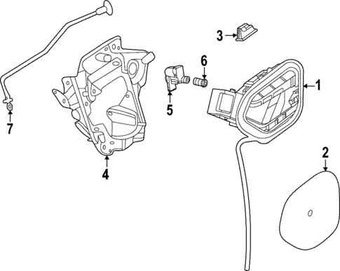 Fender Components for 2023 Porsche Taycan #1