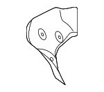 7L0201967A - Fuel System: Tank Shield for Volkswagen: Touareg Image