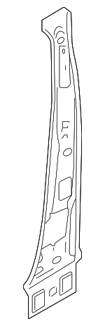 3CN809443 - Body: Inner Center Pillar for Volkswagen: Atlas Image