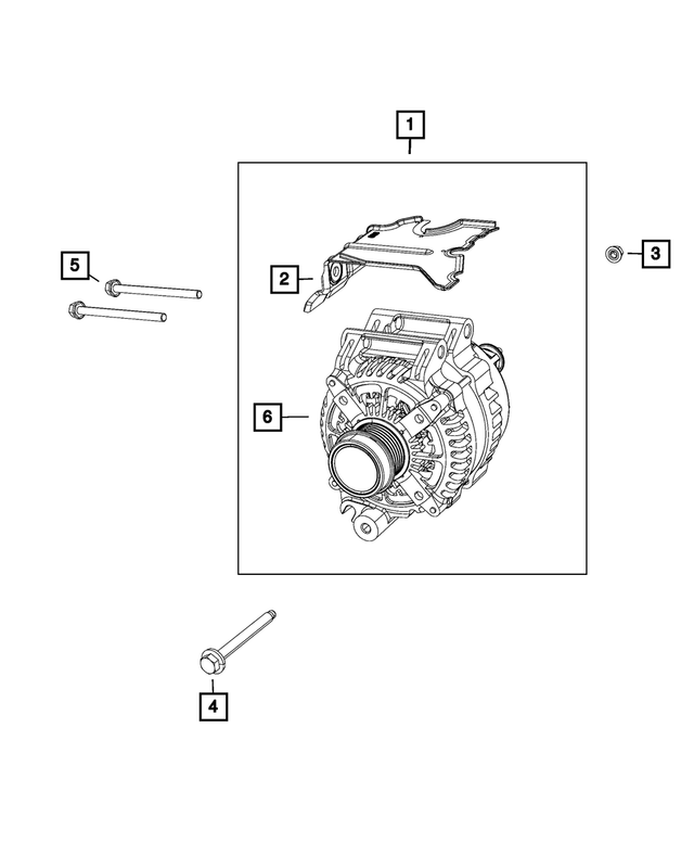 « R8271770AA – Electrical : Moteur Generateur, Refabriqué pour Mopar Image »