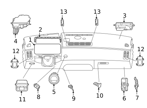 Instruments & Gauges for 2022 Mercedes-Benz S500 #0