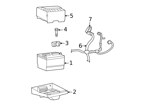 Battery for 2005 Mercury Mountaineer #0
