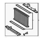 164000H240 - Cooling System: Radiator Assembly for Toyota Image