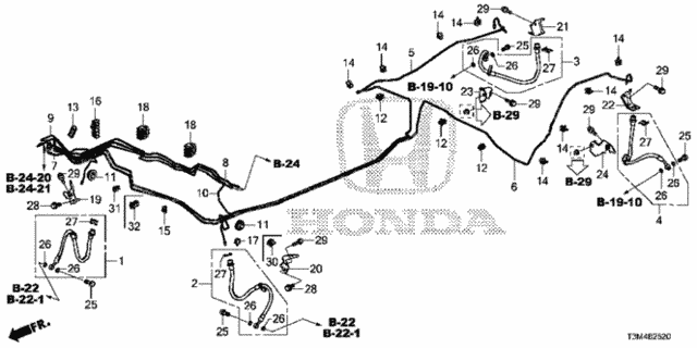 Brake Lines for 2017 Honda Accord #0