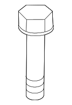 7119905400 - Engine: Air Cleaner Assembly Bolt for BMW: 128i, 325i, 325xi, 328i, 328i xDrive, 328xi, 330i, 330xi, 335d, 335i, 335i xDrive, 335is, 335xi, 530i, 530i xDrive, X1, X3, X4, X5, X6, Z4, Z8 Image
