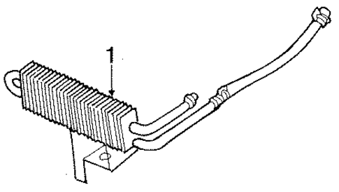 Power Steering Oil Cooler for 1996 Dodge Ram 2500 #0