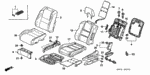 4810SB3000 - Interior/Bumper: C-CLIP SET, TRIM FASTENER (30 PIECES) for Honda Image
