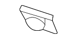 55275786AB - Body: Cowl Bracket for Mopar Image