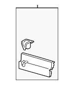 LK4Z61311A13BB - Body: Front Trim for Ford Image