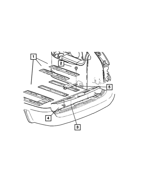 Panel-Mouldings, Scuff Plates for 2006 Dodge Grand Caravan #8