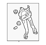 26552FL010 - Electrical: Mount Bracket for Subaru: Ascent, Impreza Image