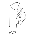 41117263837 - Body: Folding Top Base Mount for BMW: 640i, 640i xDrive, 650i, 650i xDrive, M6 Image