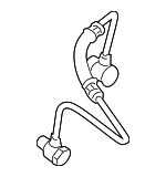 LR081088 - Engine: Oil Feed Tube for Land-Rover Image