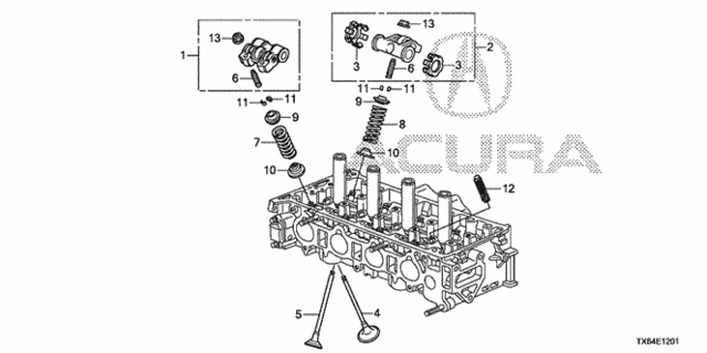 Valve - Rocker Arm (2.4L) (1) for 2014 Acura ILX #0