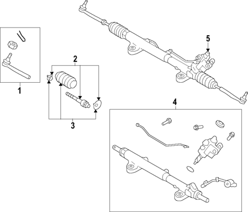 Steering Gear & Linkage for 2013 Nissan GT-R #1