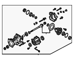 383004BF0A - Suspension: Differential Assembly for Nissan: Murano, Qashqai, Rogue, Rogue Sport Image