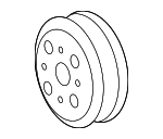 Engine Water Pump Pulley