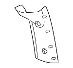 4B9945425A - Electrical: Lamp Cover for Audi Image