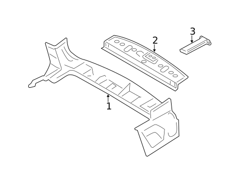 Rear Body for 2021 Nissan Armada #0