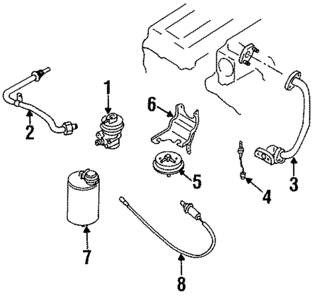 226900M211 - : Oxygen Sensor for Nissan: 200SX, Sentra Image
