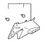 76934EM01A - : Upper Quarter Trim for Nissan Image