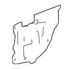 10322081 - Body: Water Shield for Chevrolet: Impala Image