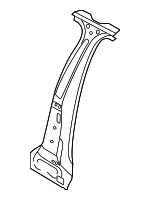 8Y0810073A - Body: Center Pillar for Audi: A3, A3 Quattro, RS3, S3 Image